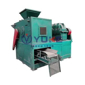 coco peat iron scrap Mining Machinery charcoal making press machine energy saving equipment