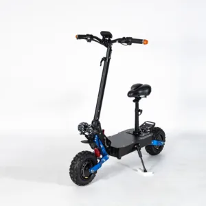 GOGOBEST V1 Trottinette électrique pliante pour enfants Bleu