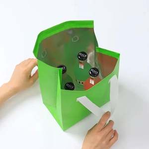 Custom Fabric Thermal Insulated Food Delivery <b>Bag</b> Non Woven Insulation Lunch Tote <b>Bags</b> - Product Image 3