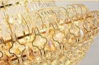 Lustre en cristal JYLIGHTING, lampes suspendues au plafond, lustre de luxe pour escalier, salon, hôtel, villa, mosquée