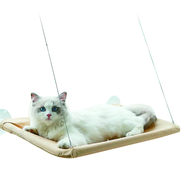 Letti appesi per gatti carini comodi cuscinetti per sedili per finestre soleggiate 20kg amaca per sedili per gatti forti