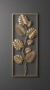Decorative Iron Metal <b>Wall</b> Art for Bedroom Living Room Office Reception and Modern Interior Decoration - Product Image 5
