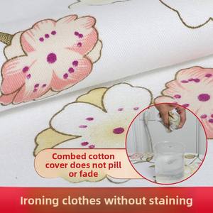 <span class=keywords><strong>Housse</strong></span> de rechange pour planche à <span class=keywords><strong>repasser</strong></span> pliable, usage domestique, tissu en coton épaissi résistant aux hautes températures, ne se décolore pas - Product Image 2