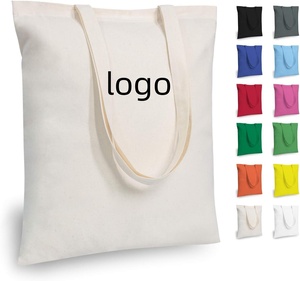 Printable Logo Sublimation Tote Bags Blank Customizable Size Solid Color <b>Canvas</b> Tote Bag Cotton Plain <b>Canvas</b> Shoulder Bag <b>Mini</b> - Product Image 1