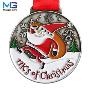 Médaille sur mesure russe Finisher Puzzle badminton Bodybuilding Médaille or vélo bjj Lutte Médaille de Noël et rubans Médaille 3d personnalisée - Product Image 2