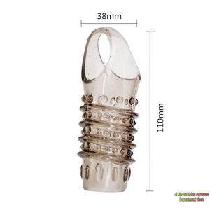 Erkekler İçin Genişletilebilir TPE Penis Halkası Seti Yumuşak Yetişkin Penis Halkası Esaret ve Geciktirici Boşalma İçin Toptan Ürün - Product Image 6