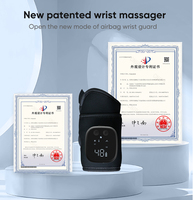 Masseur électrique pour les mains avec airbag, chaleur et vibrations, appareil de massage portable pour la paume et le poignet, soulagement du syndrome du canal carpien, certifié FCC CE
