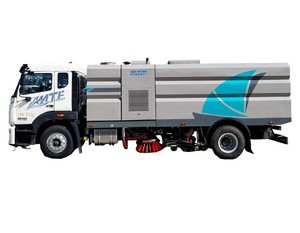 Camion balayeuse routière neuf, prix Sinotruk HOWO 8cbm, camion balayeuse avec réservoir d'eau - Product Image 6