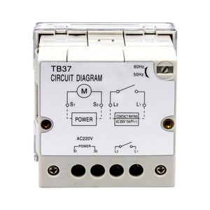 Temporizador Mecánico WHY TB37 220V para Escaleras y Control de Iluminación - Product Image 4