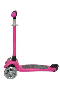<span class=keywords><strong>Trottinette</strong></span> pour enfants pliable à 3 roues de style populaire avec lumières LED, légère et réglable en hauteur pour l'entraînement en plein air - Jouet pour enfants - Product Image 5