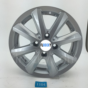 Frocky Cina fornitore di oro 12 13 <span class=keywords><strong>14</strong></span> pollici 4X100 in lega di alluminio colata ruote auto con argento - Product Image 1