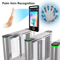 Sistema de Control de Acceso con Reconocimiento Facial por Luz Visible con IA, 5 Pulgadas, Linux, Control de Asistencia con Huella Dactilar