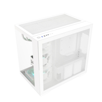 Popular ATX Mid Tower Gaming Computer Case for Desktop USB3.1 Removable Top Panel Aluminum Alloy Construction Tempered Glass