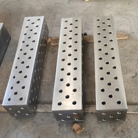 Meisida Nouveaux Blocs de Rehaussement D16 pour Table de Soudage 3D, Boîtier d'Extension et de Rehaussement, Assemblage de Précision, Acier Nitruré, 480 Max