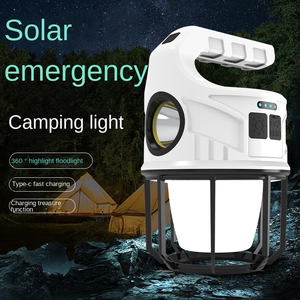 Lámpara de Camping Portátil con <span class=keywords><strong>Bombillas</strong></span> Halógenas, Linterna Recargable USB Tipo-C, Clasificación IP55, Control Táctil, Batería de Litio - Product Image 6