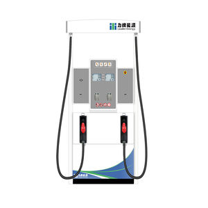 Bomba de aceite del dispensador de combustible de la gasolinera eléctrica Leader <span class=keywords><strong>Energy</strong></span> con bomba Tokheim y medidor de flujo - Product Image 1