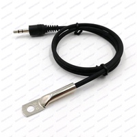 Capteur de température DS18B20 à anneau en acier inoxydable -55~125°C ℃   Haute précision ±0.5 ℃   Pour machines industrielles et dissipateurs de chaleur