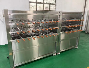 Meilleure vente chauffage au gaz machines à churrascos brésiliens machine commerciale multifonctionnelle à brochettes d'agneau grillé au charbon de bois - Product Image 5