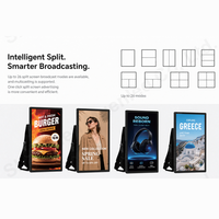 Mochila Escolar con Pantalla Inteligente LCD de 21.5 Pulgadas, Publicidad a Todo Color, Brillo de 1000cd, Uso en Exteriores