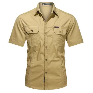 work shirts men short sleeve camisas para hombres camisas de vestir para hombre chemise polo pour homme fishing shirt for men