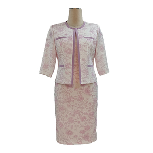 Vestido Casual de Brocado Suave de Alta Calidad, Largo hasta la Rodilla, Talla Grande, Color Caramelo, Estilo Turco, para Mujer - Product Image 4