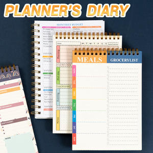 Logo personnalisé de belle qualité à faire liste Sprial Plan pour chaque <span class=keywords><strong>semaine</strong></span> bloc-notes planificateur d'agenda personnalisé - Product Image 5