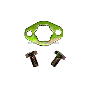 BAJAJ <span class=keywords><strong>moto</strong></span> petite <span class=keywords><strong>plaque</strong></span> de verrouillage de pignon <span class=keywords><strong>plaque</strong></span> de fixation <span class=keywords><strong>avec</strong></span> accessoires de système de corps de vis - Product Image 2