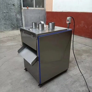 เครื่องหั่นผักผลไม้เอนกประสงค์ 220V แบบมีมอเตอร์ สำหรับหั่นเชียริโอส หัวหอม แตงกวา กล้วย แครอท มันฝรั่ง และผักอื่นๆ - Product Image 5
