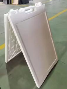 Insegna da Esterno V-Mate a Forma di A, Cartello Pubblicitario in Plastica con Base ad Acqua, Bifacciale Pieghevole, Supporto per Insegna da Marciapiede A1 - Product Image 2