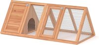 Poulailler en bois conçu rationnellement avec des grilles de ventilation, cage à lapins, poulailler pour cailles, cages à lapins en bois, poulailler extérieur