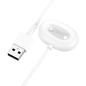 Base de Carga Magnética para <span class=keywords><strong>Google</strong></span> Pixel Watch 4, Cargador Inalámbrico Portátil con Puerto USB-A/USB-C (Negro/Blanco) - Product Image 4