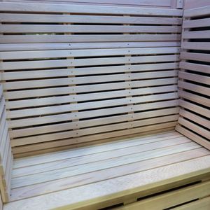 Sauna infrarouge à domicile avec Bluetooth et haut-parleur, sauna sec pour deux personnes, sauna infrarouge d'intérieur - Product Image 4