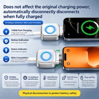 Pengisi Daya Otomatis Terlaris Pengisian Cepat Aman Dilengkapi Proteksi Overcharge 140w Pemisah Pengisian Penuh Usb C Type-c Cerdas