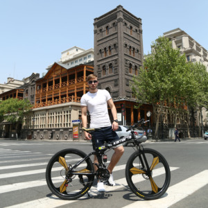 <span class=keywords><strong>Bicicleta</strong></span> Plegable Usada para Mujer, Rodada 26 Pulgadas, Una Velocidad, Estilo Cruiser con Freno de Disco y 21 Velocidades para Damas y Chicas - Product Image 6