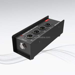 Roxtone PS4MD Répartiteur Audio Métallique XLR Ethercon RJ45 pour Éclairage Scénique DMX <span class=keywords><strong>Studio</strong></span> Compact, Prise Réseau Ethernet Cat5/Cat6 - Product Image 2