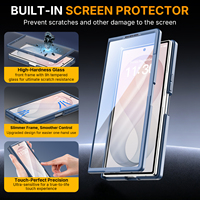 Coque de protection magnétique de qualité avec support arrière dissimulé et protection d'écran souple pour Samsung Z Fold 8 Ultra