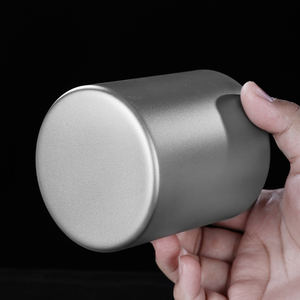 Taza de Titanio de Doble Pared Resistente al Calor, Mini Taza para Beber Té, Taza de Café para Acampar al Aire Libre, Accesorios de Camping - Product Image 3