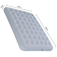 Queen Size 48-Loch-ODM Flocked Intex Aufblasbare Luftbett matratze Tragbar mit eingebauter Pumpe Modernes Design für den Krankenhaus gebrauch