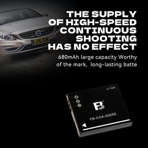 Аккумулятор CGA-S008E камеры FB BCE10 для DMC-FX30 FX35 FX36 FX38 FX55 батарея lumix - Product Image 2