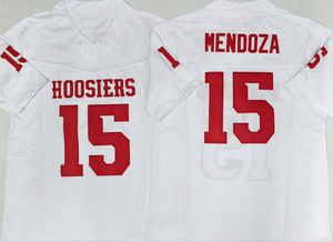 Kaus Sepak Bola Universitas Indiana Pria 15 Fernando Mendoza 5 D'Angelo Ponds Kaus Sepak Bola Universitas AS Jahitan Merah - Product Image 4