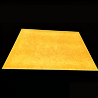 Panneau rétroéclairé LED en acrylique imitation onyx, sur mesure, vente en gros |   Taille/couleur personnalisées, étanche IP65, haute luminosité, dimmable |   3 ans