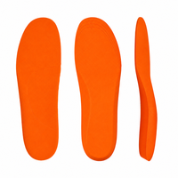 Semelles intérieures sport en mousse PU haute densité, lavables, écologiques, tailles 40-43, avec soutien de la voûte plantaire et coque de talon adaptable pour hommes et femmes