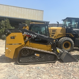 XC7-TV12 Compact Track <strong>Loader</strong> Engineered for Precision Grading in Residential Site Development - Product Image 6