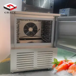 plate Air -45 degree 5 pans blast freezer Grace Commercial stainless steel quick freezing blast freezer