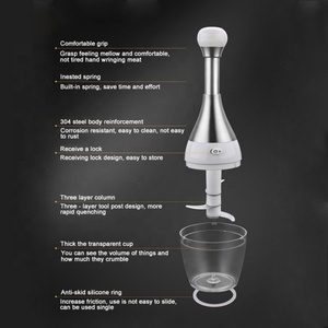 Manual Machine Mini Safe Cutter Slicer Veggie Meat Grinder <b>Vegetable</b> Onion Hand Press Garlic Food <b>Chopper</b> - Product Image 3