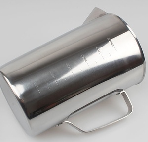 4 लैब उच्च गुणवत्ता 3000 मिलीलीटर स्नातक बीकर मापने वाले कप 304 स्टेनलेस स्टील मापने कप - Product Image 4