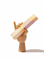 Boîte carrée personnalisée recyclable à double couvercle en carton blanc de luxe, emballage cosmétique pour gloss à lèvres en papier d'art avec gaufrage