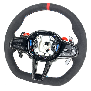 Volante de Cuero para Automóvil BMW G02 G05 G06 G14 G15 G16G17 G20 G30 G80 F30 G82 F92 F90 <span class=keywords><strong>M5</strong></span> 2025 LCI Nuevo Serie 4 - Product Image 2
