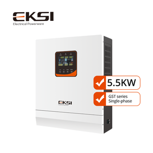 Onduleur solaire <span class=keywords><strong>hybride</strong></span> réseau marche/arrêt <span class=keywords><strong>rechargeable</strong></span> 5,5 kva 5,5 kw Mptt onduleur de système solaire - Product Image 3