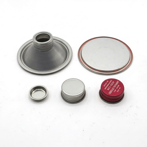 Bouchon conique rond en métal de haute qualité de 20 mm avec fond en fer blanc pour bidons de liquide de frein, produits chimiques et industriels - Product Image 1